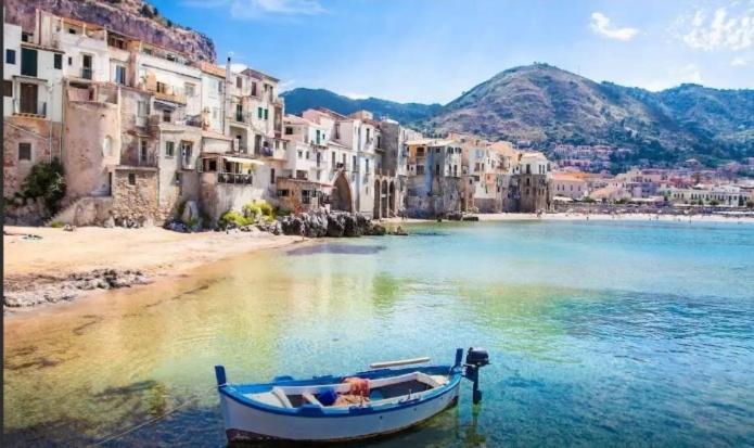 Incantevole casa sul mare Cefalù Exterior foto